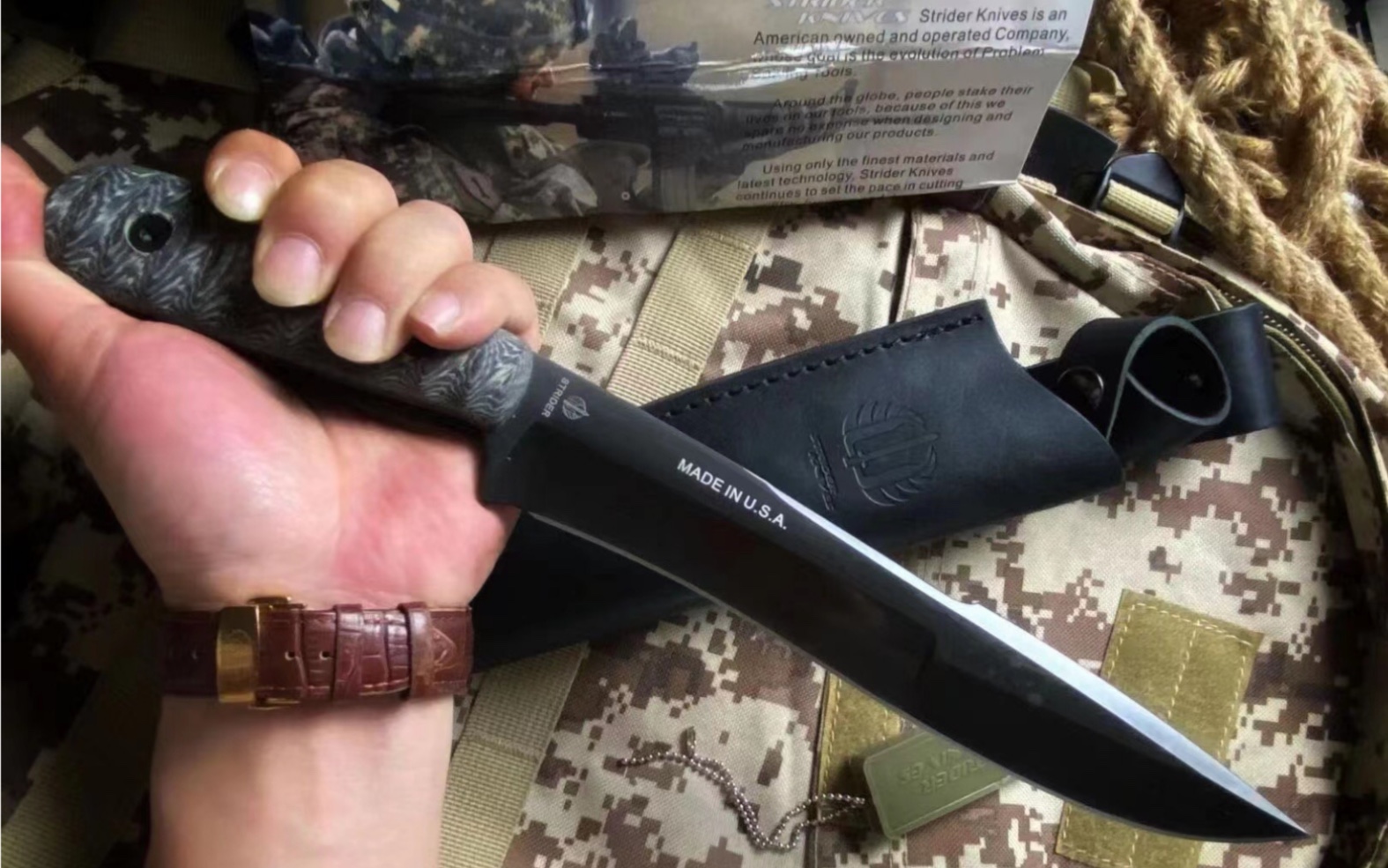 米克strider knives战术刀