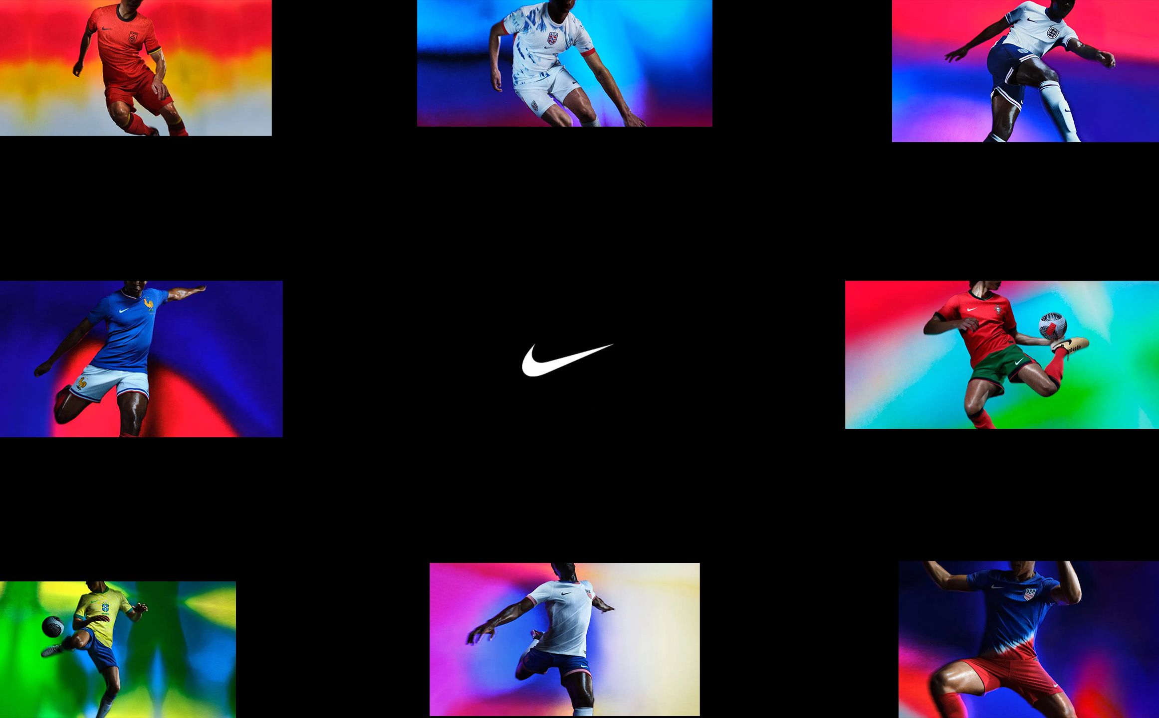 Nike发布旗下国家队2024年全新球衣,均采用耐克高性能服装的最高标准DriFIT ADV.哔哩哔哩bilibili