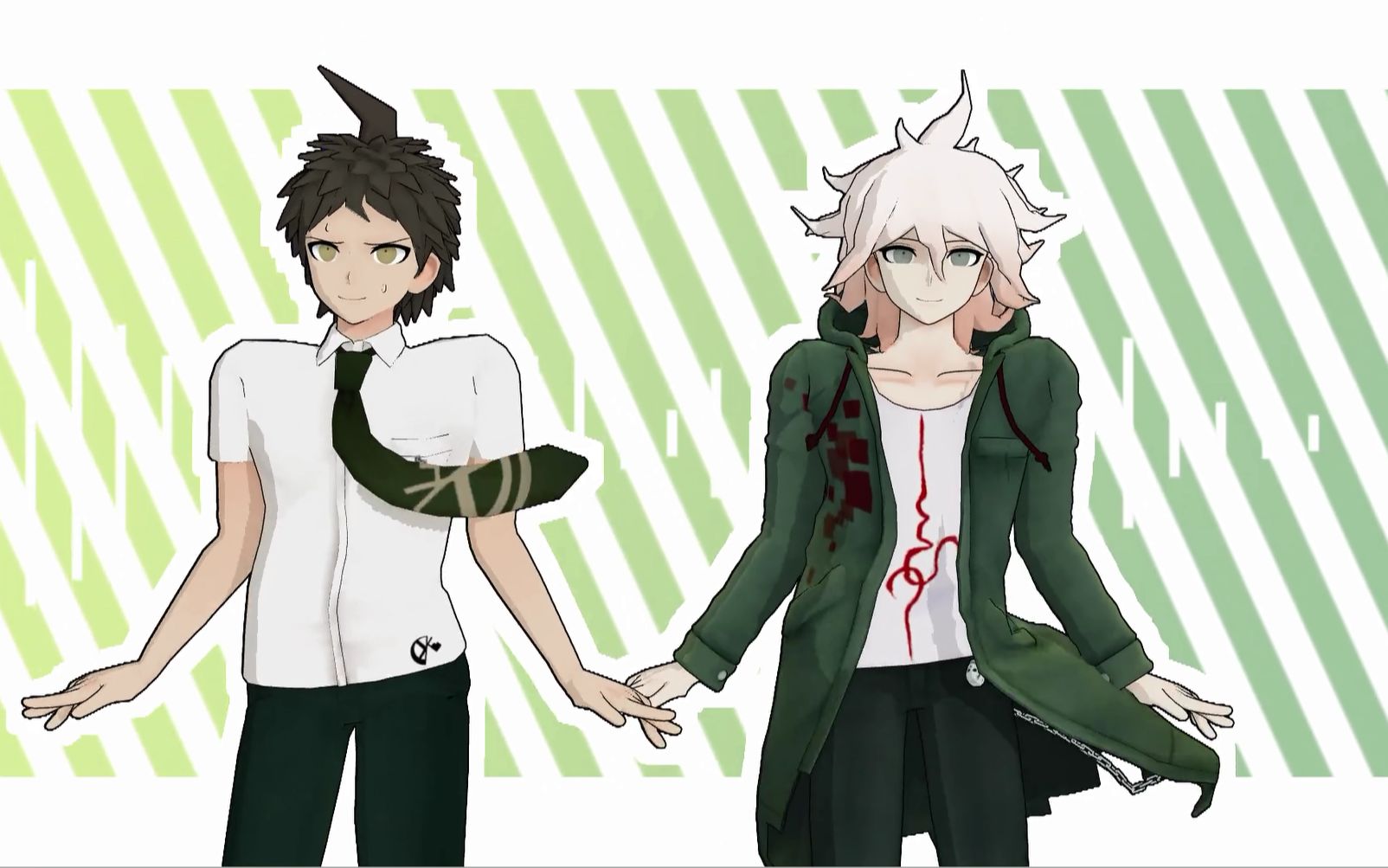 【弹丸论破mmd】ghost dance【日向创/狛枝凪斗】