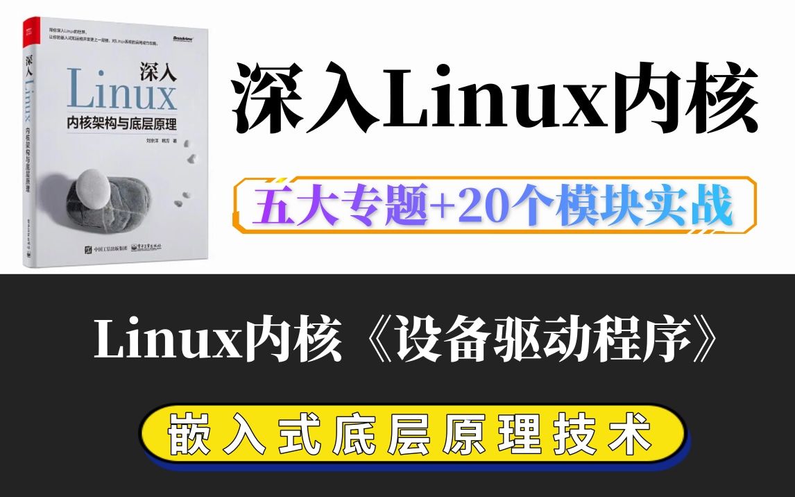 [图]【深入理解Linux内核底层原理】剖析Linux内核《设备驱动程序》|内存调优/文件系统/进程管理/设备驱动/网络协议栈