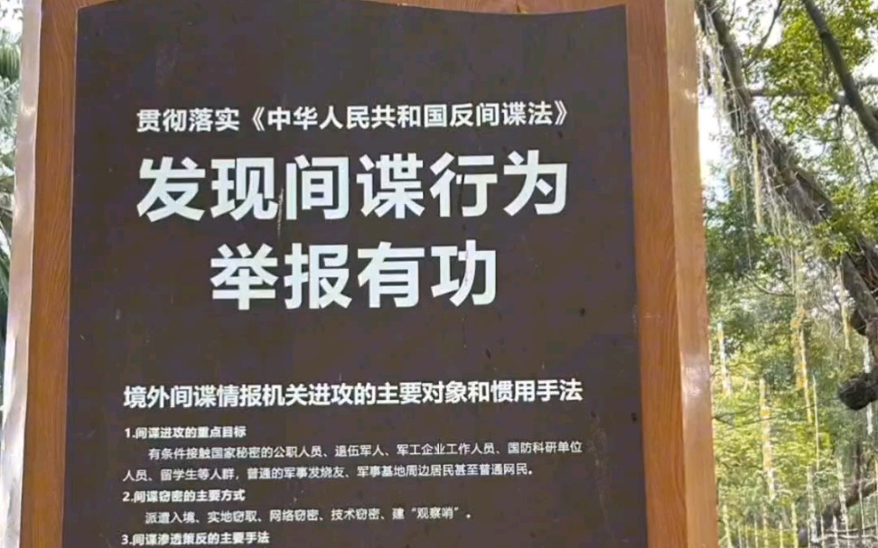 发现间谍行为举报有功:在广东省惠州的街头看到了这样的招牌.这个必须点赞! 哔哩哔哩bilibili