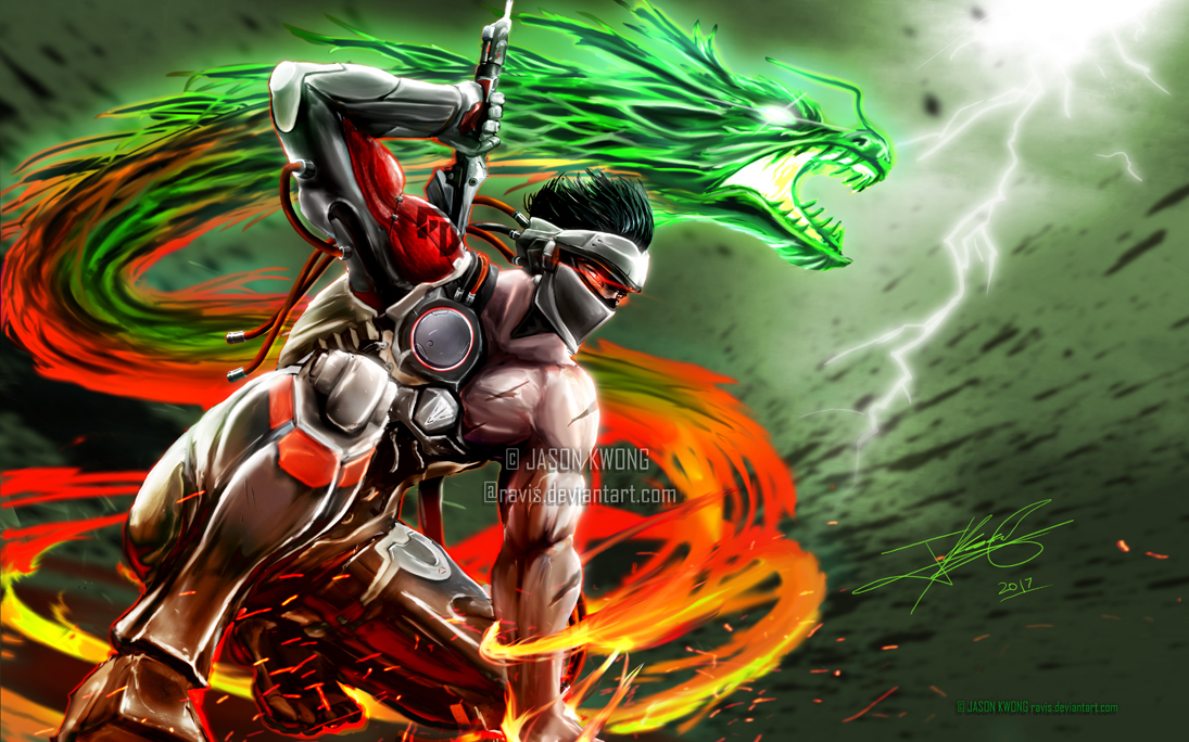 【机械忍者】(dva在做扩胸运动?)源氏法鸡精彩集锦第四期---直播回归!