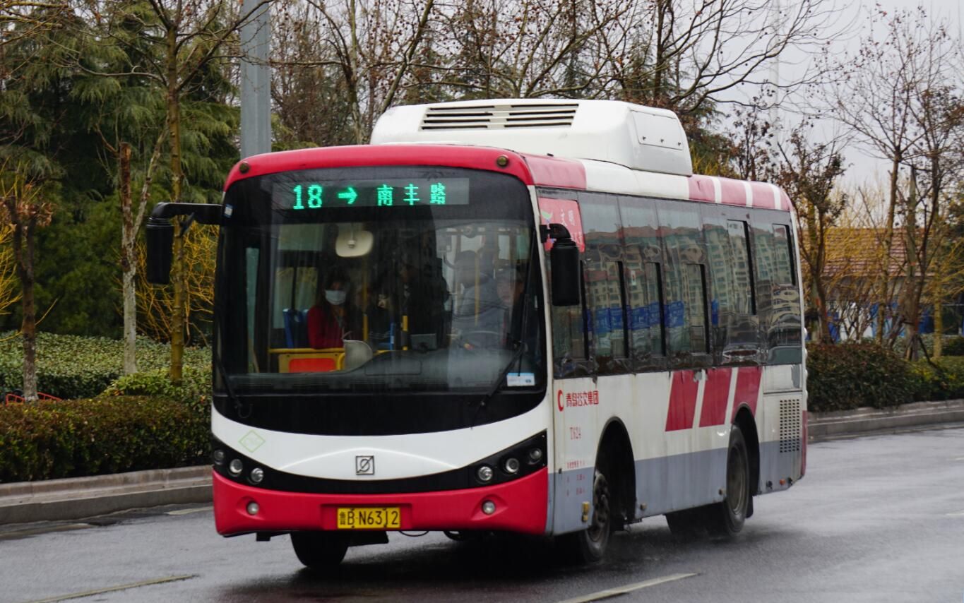 21】穿梭于老区与新城——青岛公交18路(南丰路→小埠东)全程前方展望