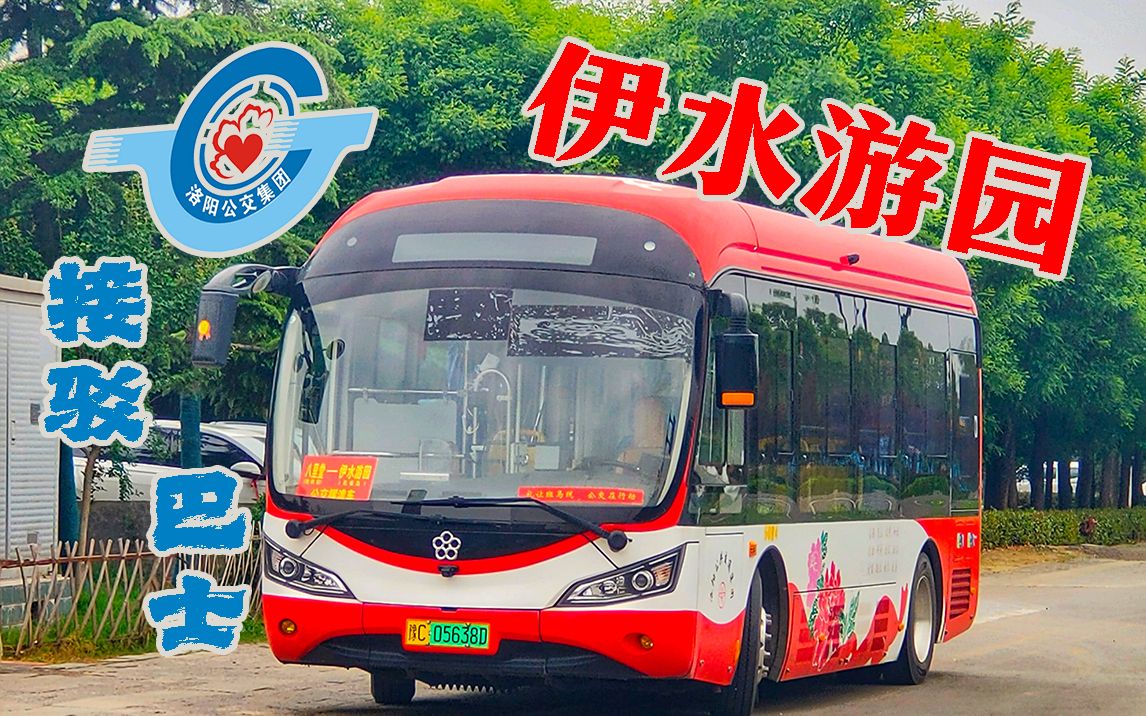 五一限定洛阳公交伊水游园接驳巴士前方展望pov
