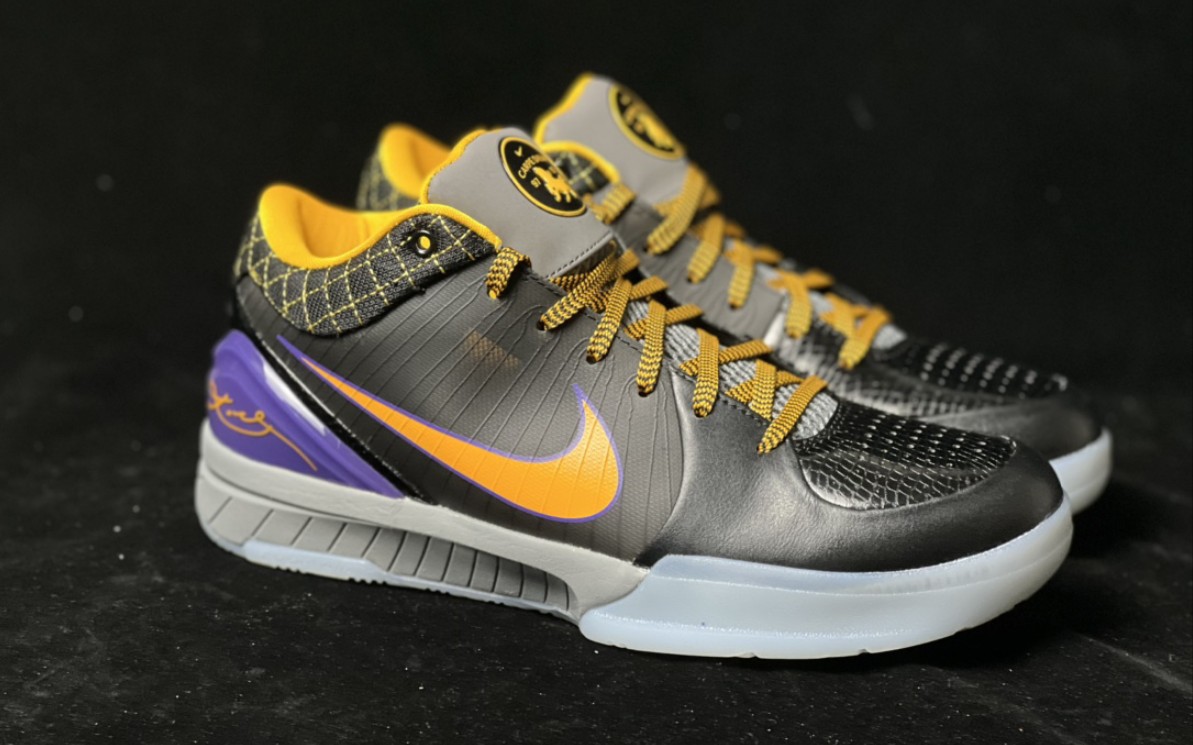 【发货实拍】nike zoom kobe 4 protro carpe diem 科比4 及时行乐 黑