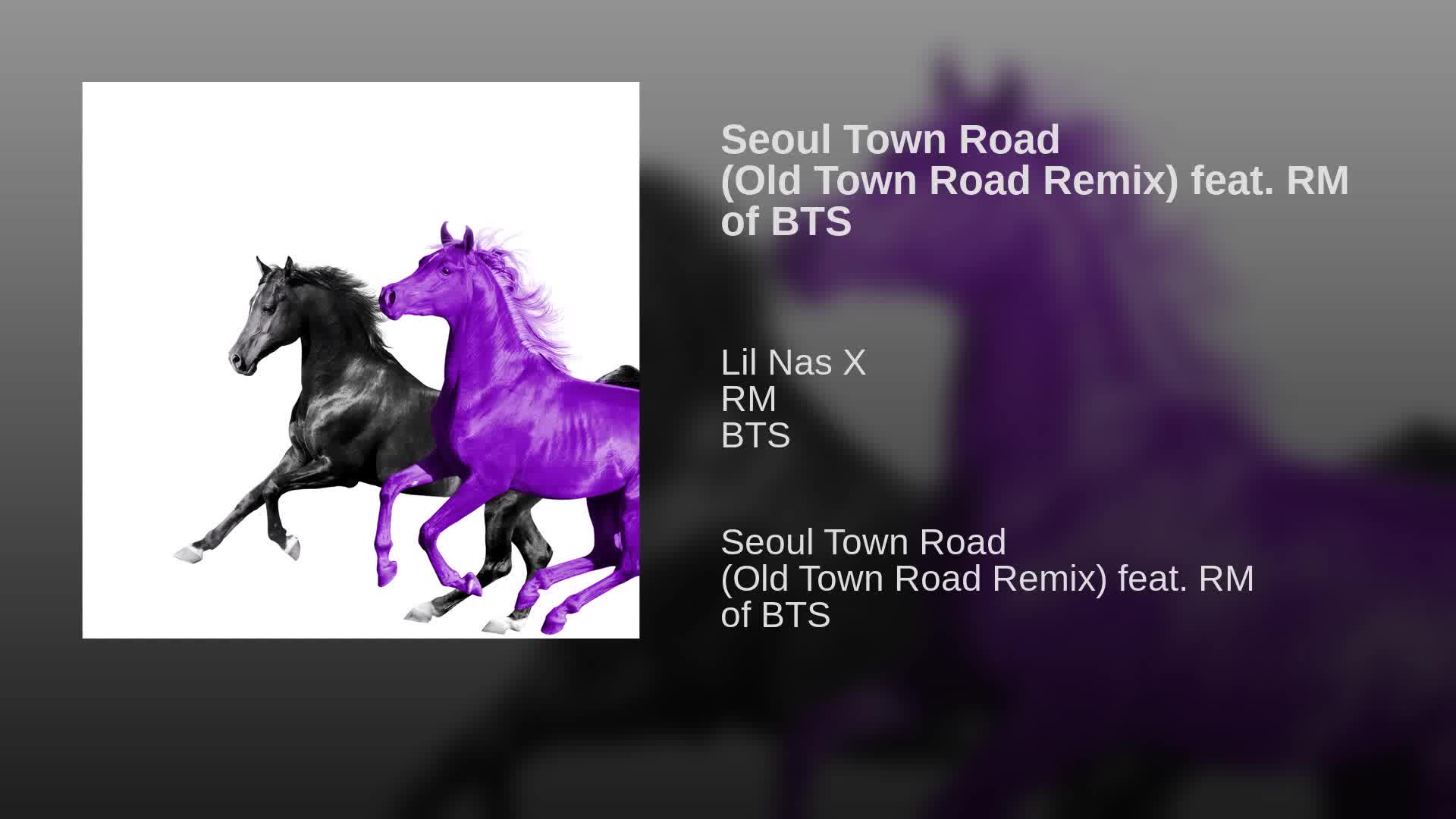 [图]【金南俊】Seoul Town Road (Old Town Road Remix) feat. RM of BTS