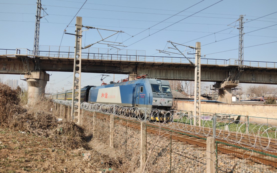 【阜淮线】某临客车底回送