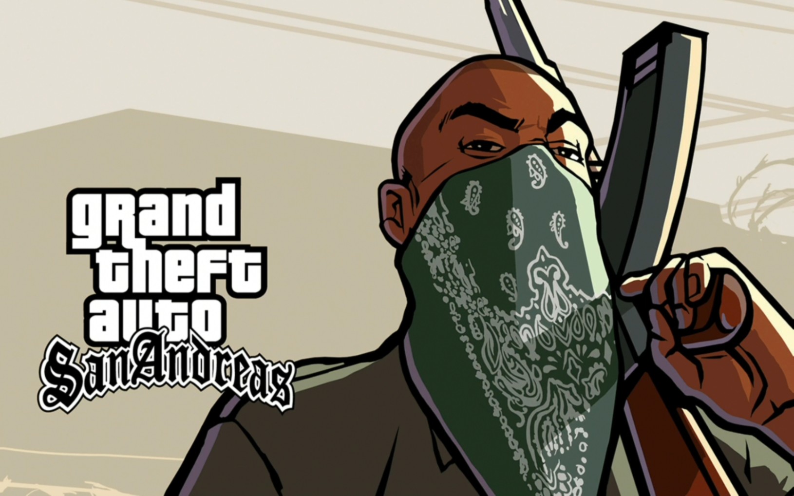 【侠盗猎车手:圣安地列斯】gta:sa主线剧情 01 大斯莫克_哔哩哔哩