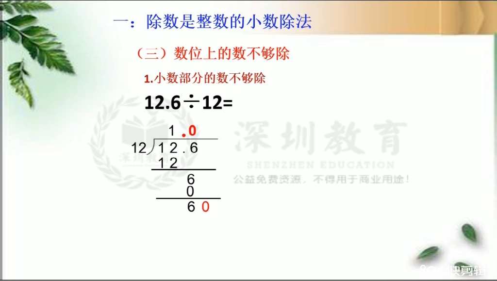 [图]《小数除法》微课公开课优质课【特级教师示范课】