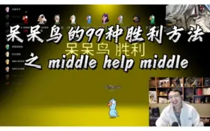 Скачать видео: 【鹅鸭杀】 呆呆鸟的99种胜利方法 之 middle help middle | 牛肉干干-鹈鹕 少酱-呆呆鸟