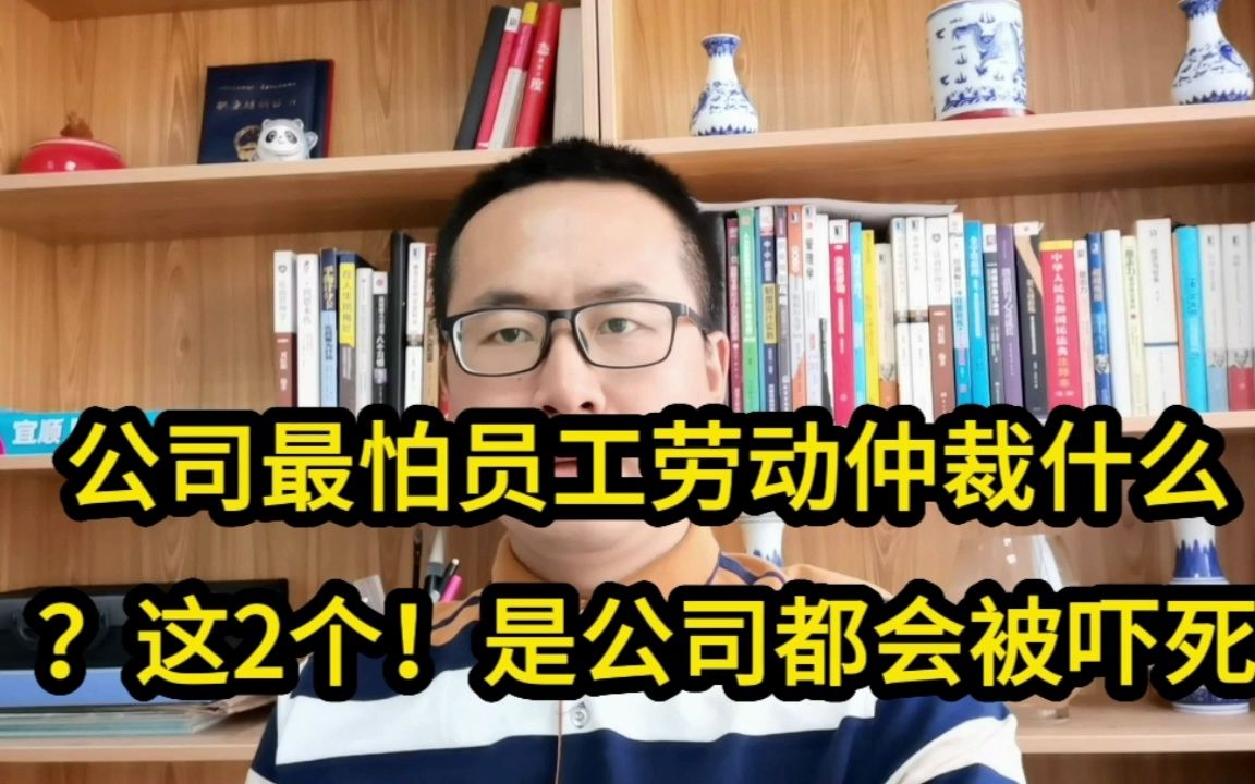 公司最怕员工劳动仲裁什么?这2个是公司都会被吓死!保存收藏不迷路哔哩哔哩bilibili