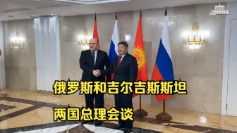 Скачать видео: 俄罗斯和吉尔吉斯斯坦两国总理在莫斯科举行会谈