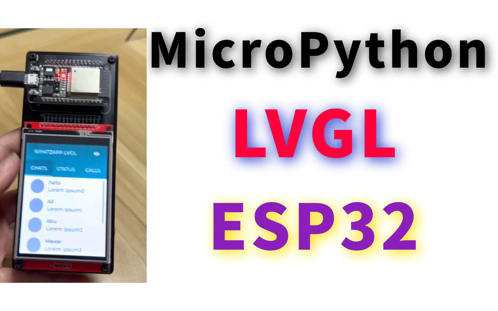 LVGL+MicroPython+ESP32 快速上手 带课件（持续更新） - 视频下载 Video Downloader