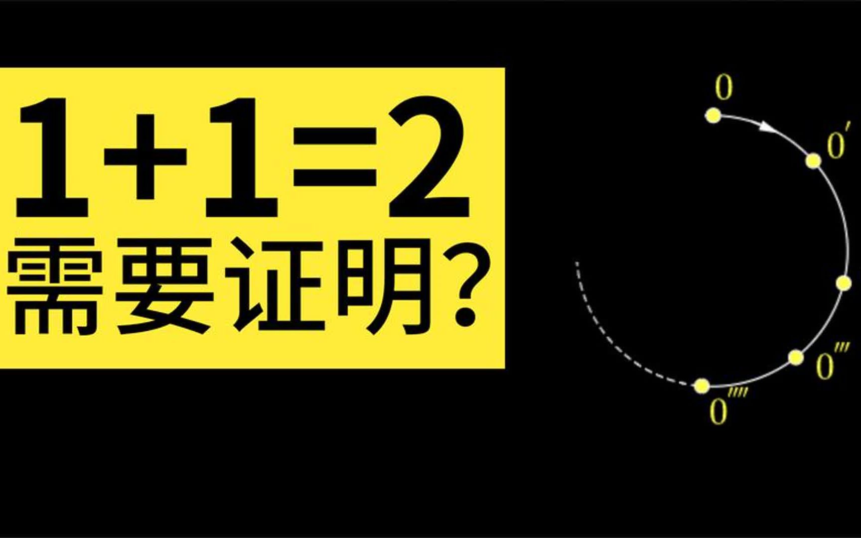 史上最简单公式1+1=2还需要证明?我用老鹰捉小鸡解释皮亚诺公理哔哩哔哩bilibili