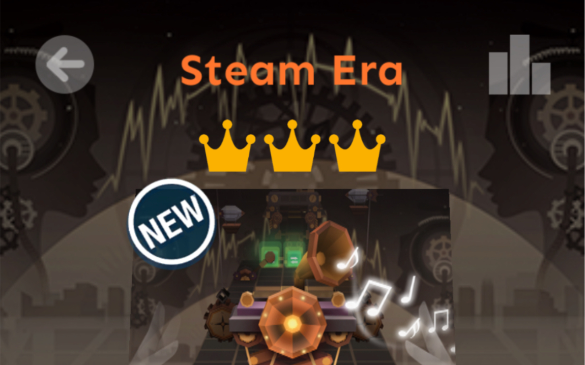 滚动的天空蒸汽时代完美通关小豆