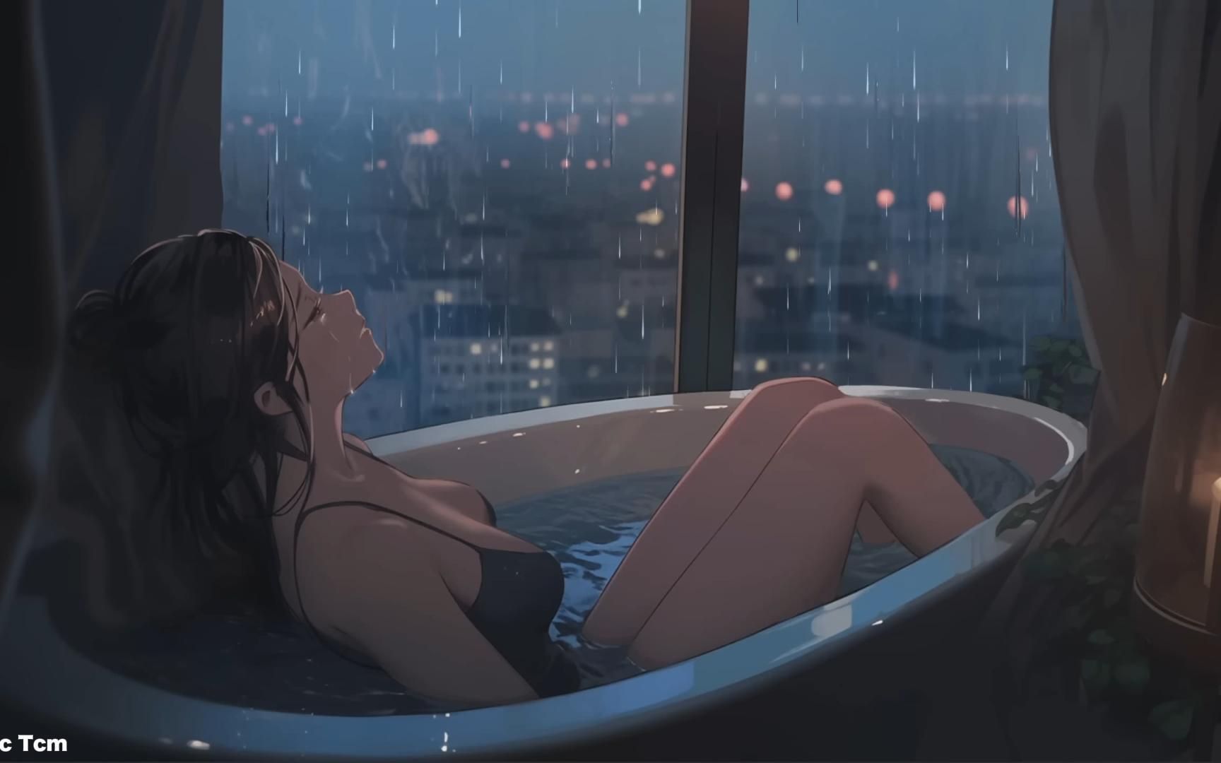 [图]Vol.288 🛀 周末 泡澡 下雨天 放松 睡眠 冥想 [平静 舒缓 宁静 钢琴曲]