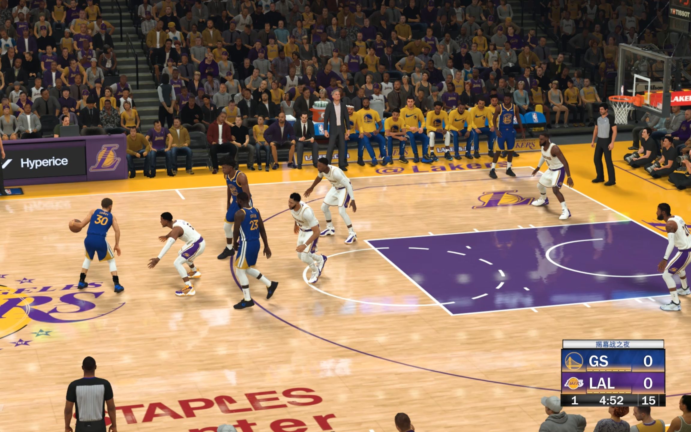 【nba2k22】湖人王朝:夺冠在望,保罗乔治,阿德巴约,穆雷纷纷选择远赴