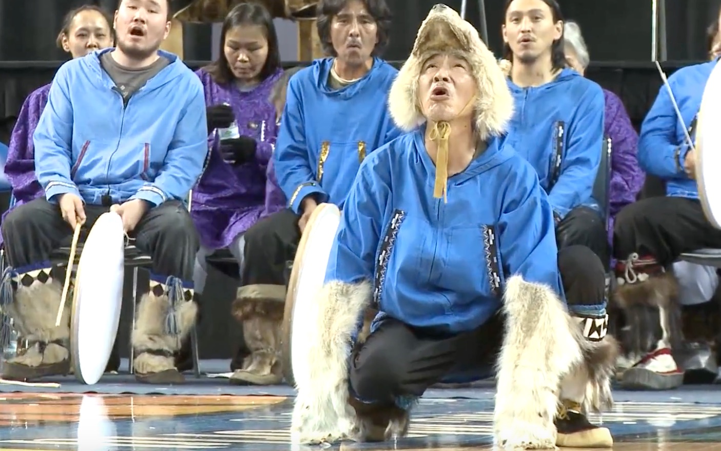 阿拉斯加尤皮克人(yupik)丨nagsragmiut dancers (nagsragmiut的舞蹈