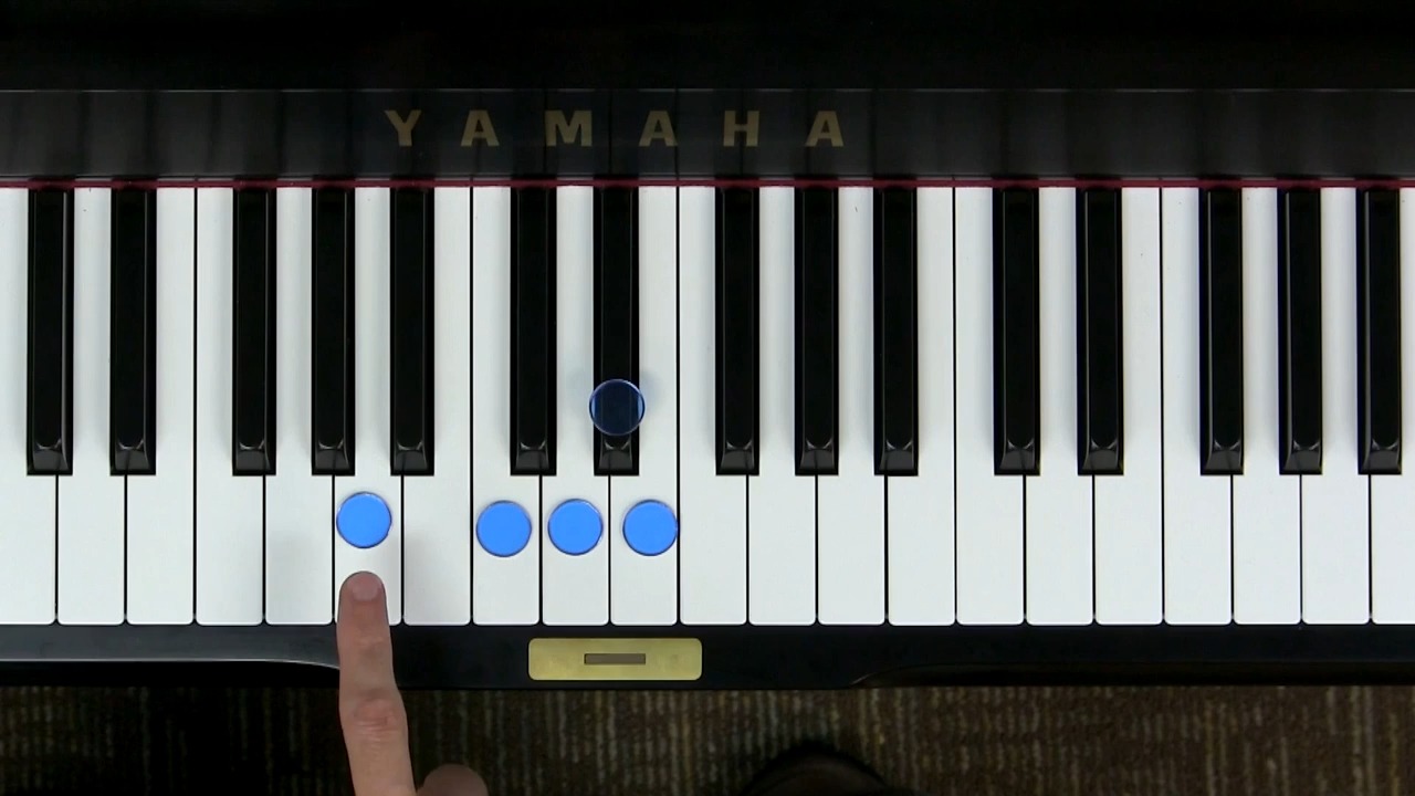 Improvisation in A Blues 中字 Piano Lesson 120  Hoffman Academy哔哩哔哩bilibili