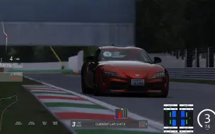 Download Video: [Assetto Corsa]在蒙扎试试Supra 完全没法按GT3的方法重刹