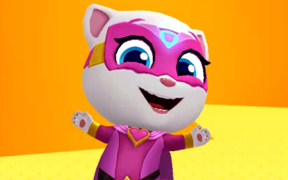 安吉拉唐人街收集钱袋 汤姆猫英雄跑酷