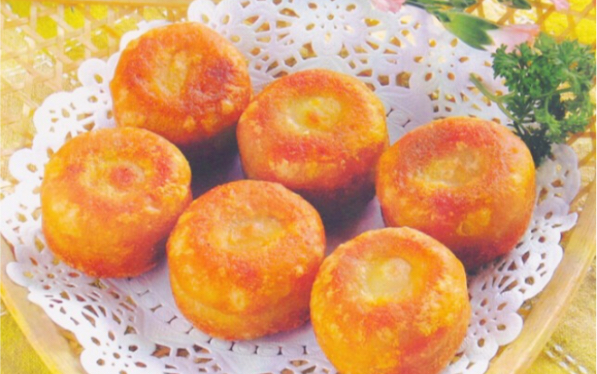 多人玉兰饼合集 外皮酥脆金黄 内馅富的流油 无锡小吃