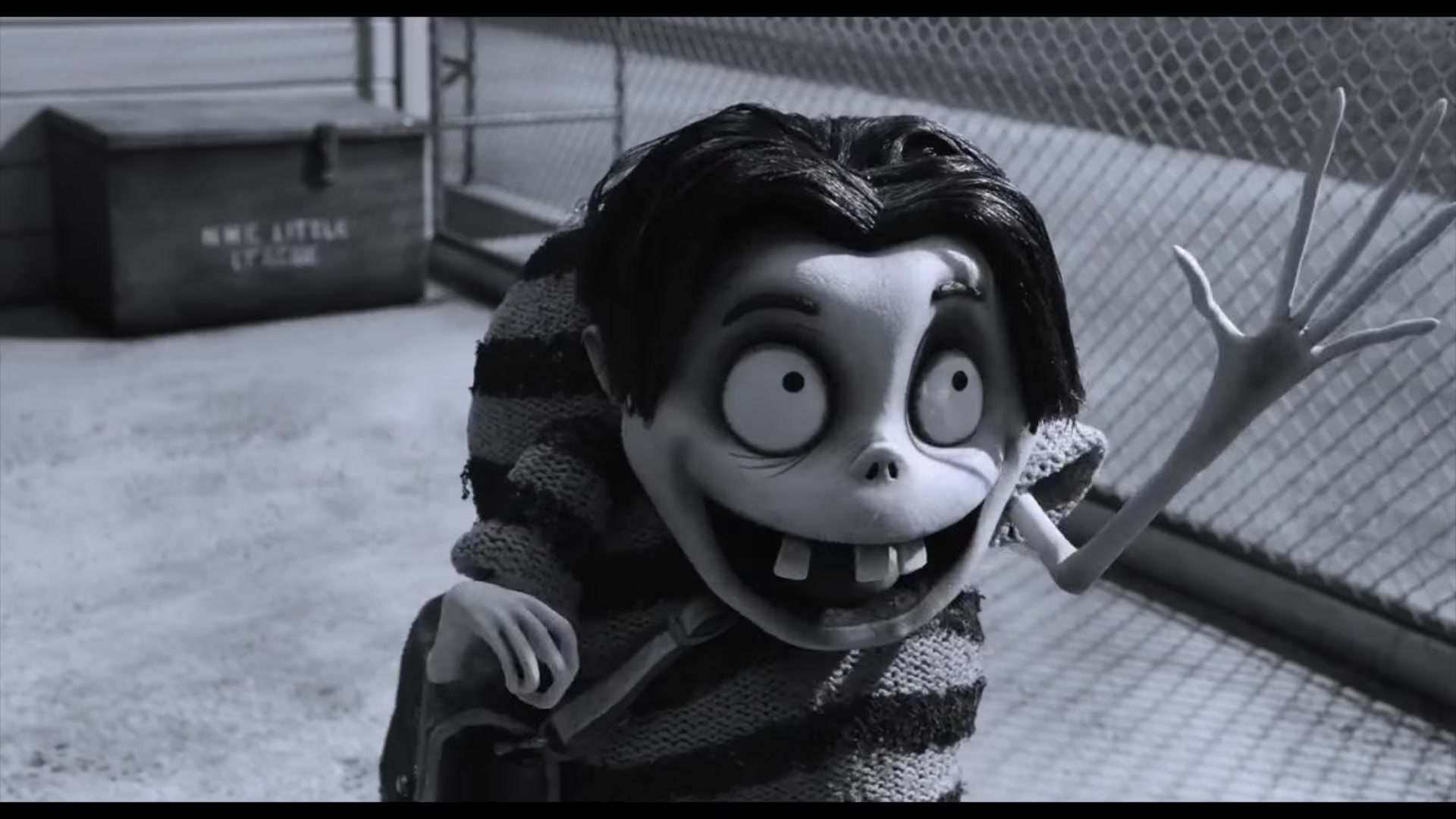 frankenweenie movie clip bigger problems 蒂姆伯顿定格动画电影