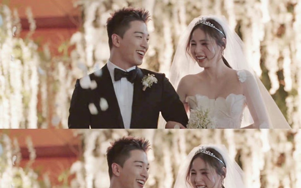 太阳嫂闵孝琳怀孕了 是时候重温婚礼甜甜片段了 进来吃狗粮!