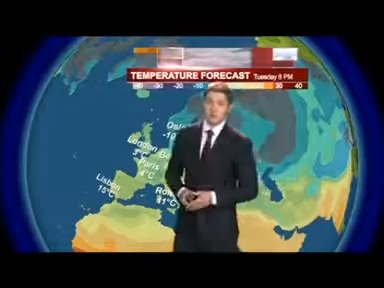 [图]16:9版的CCTVNEWS Weather Forecast