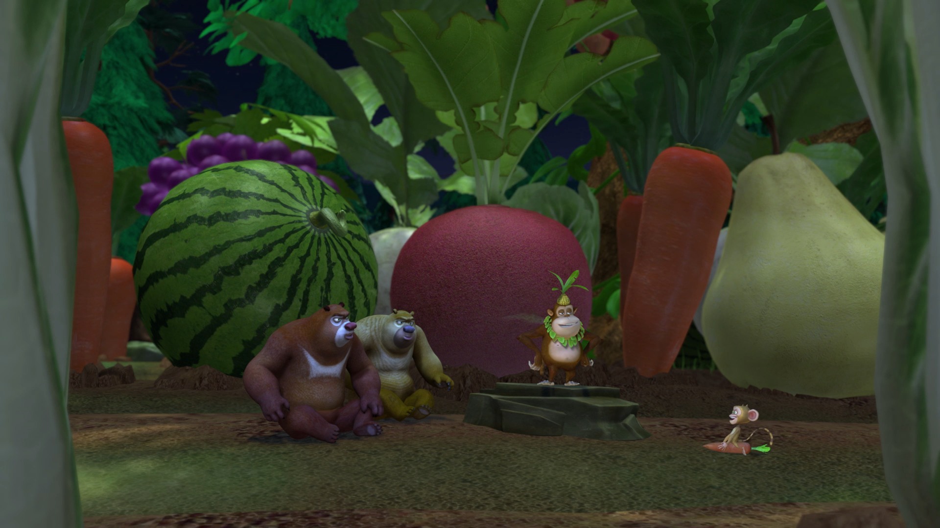 熊出没之春日对对碰 31 太空种子上 太空果蔬