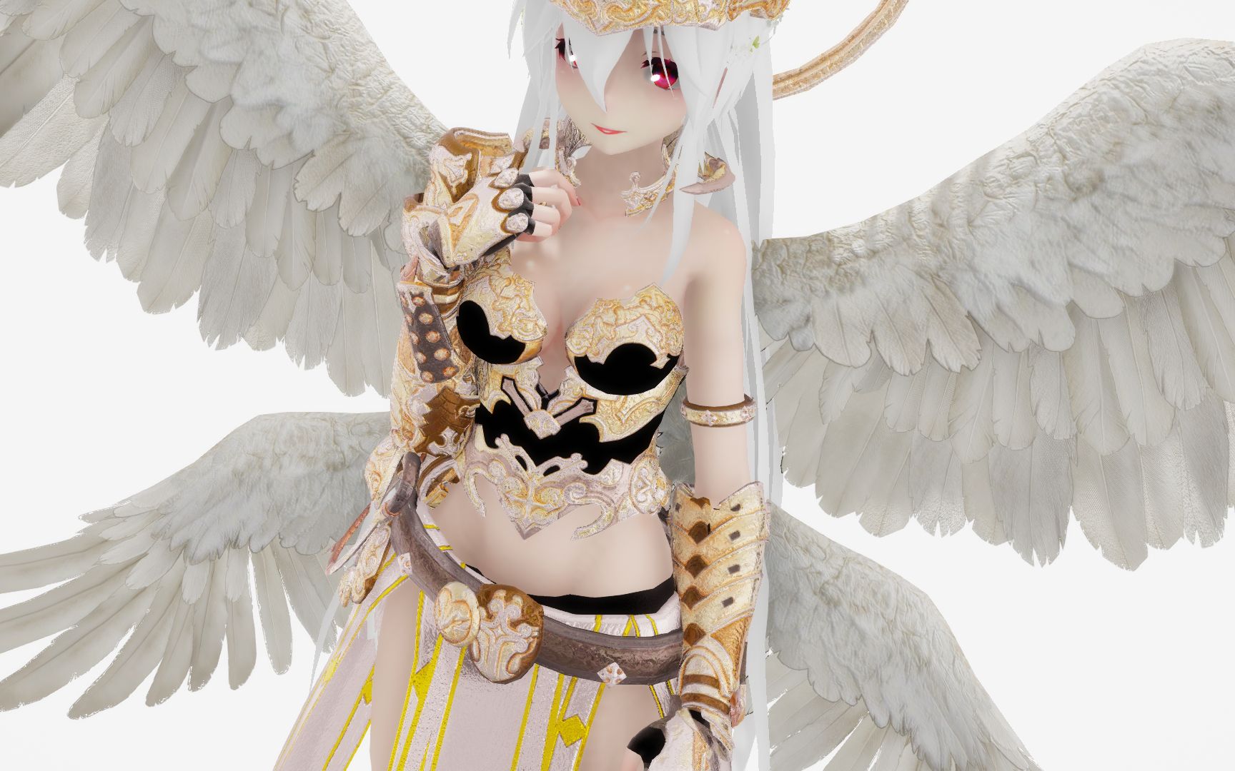 活动作品在你的弱音长翅膀了四翼天使弱音