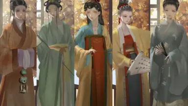 漢服插画-哔哩哔哩_Bilibili 漢服插画-哔哩哔哩_Bilibili