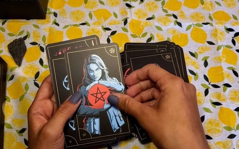 油管搬运 邪恶力量塔罗牌开箱 Supernatural Tarot哔哩哔哩bilibili