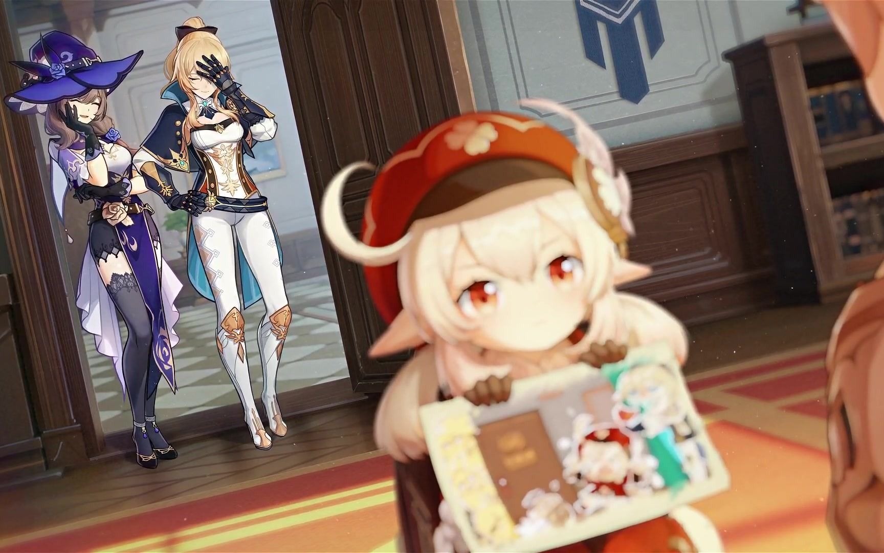 原神日服可莉cv久野美咲角色pv太阳逃跑的夜晚