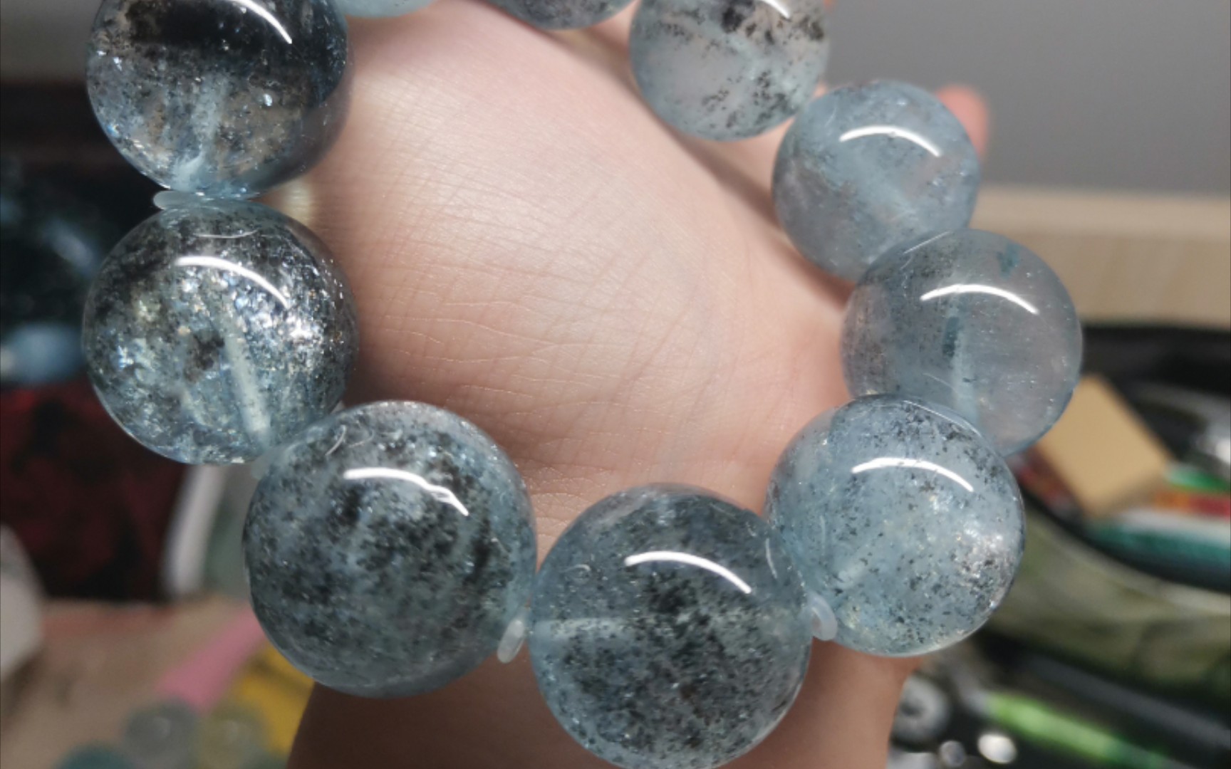 【欣赏78】19 爆闪骨干海蓝宝!