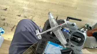 微型遥控飞机 迷你片身BF109-G 翼展5.5英寸 重量2.25克室内飞行记录