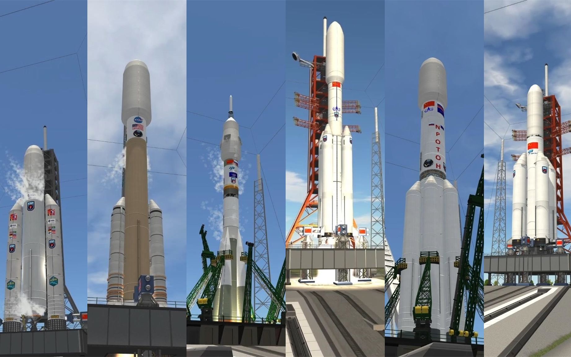 ksp模拟大制作:2030年中国主导火星空间站建设,美俄欧参与,印日排除