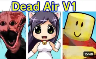 Video herunterladen: Friday Night Funkin' Dead Air | The Boiled One/Roblox Jim'的电脑/Lomando/etc