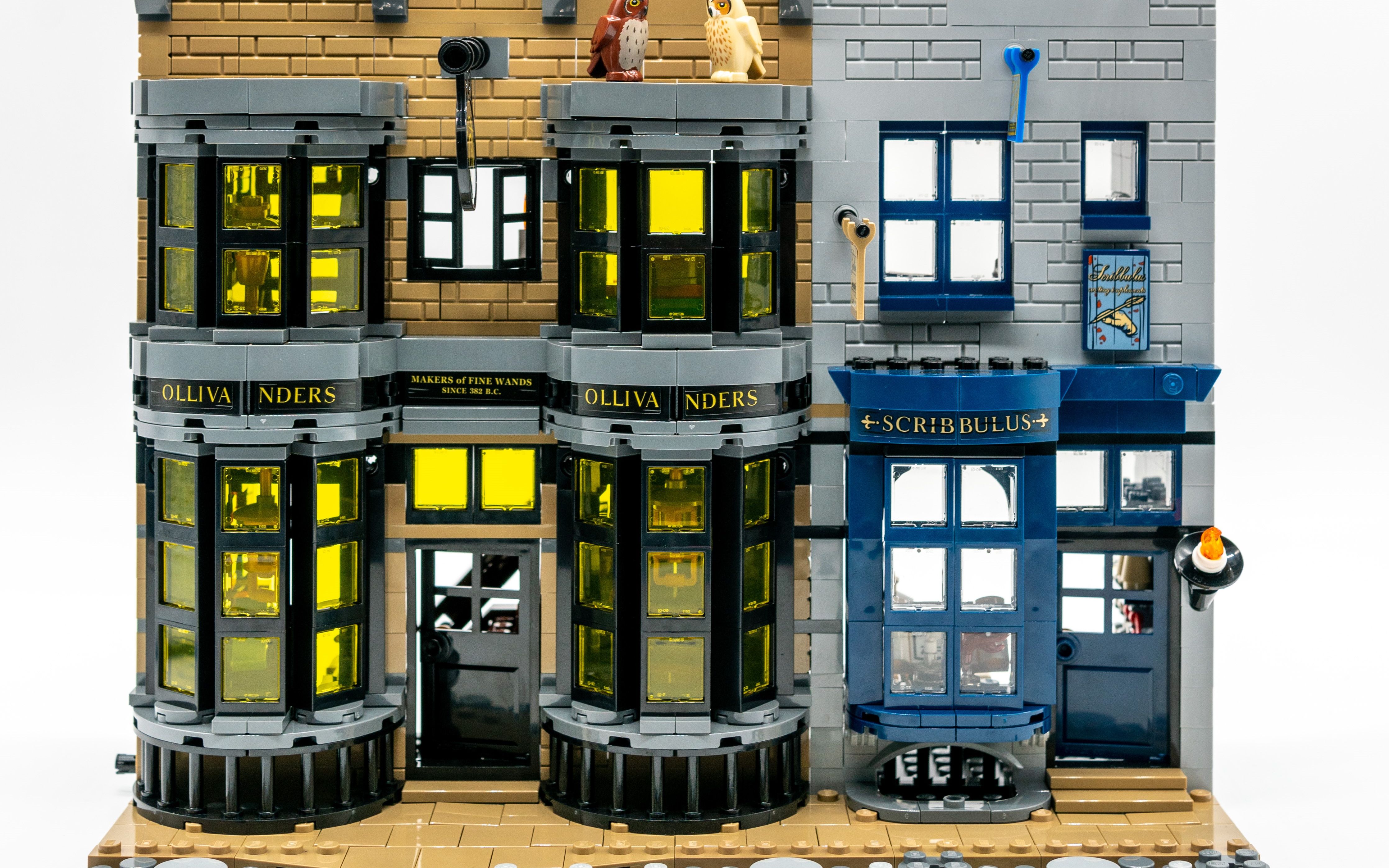 乐高哈利波特系列之对角巷第一栋奥利凡德魔杖店
