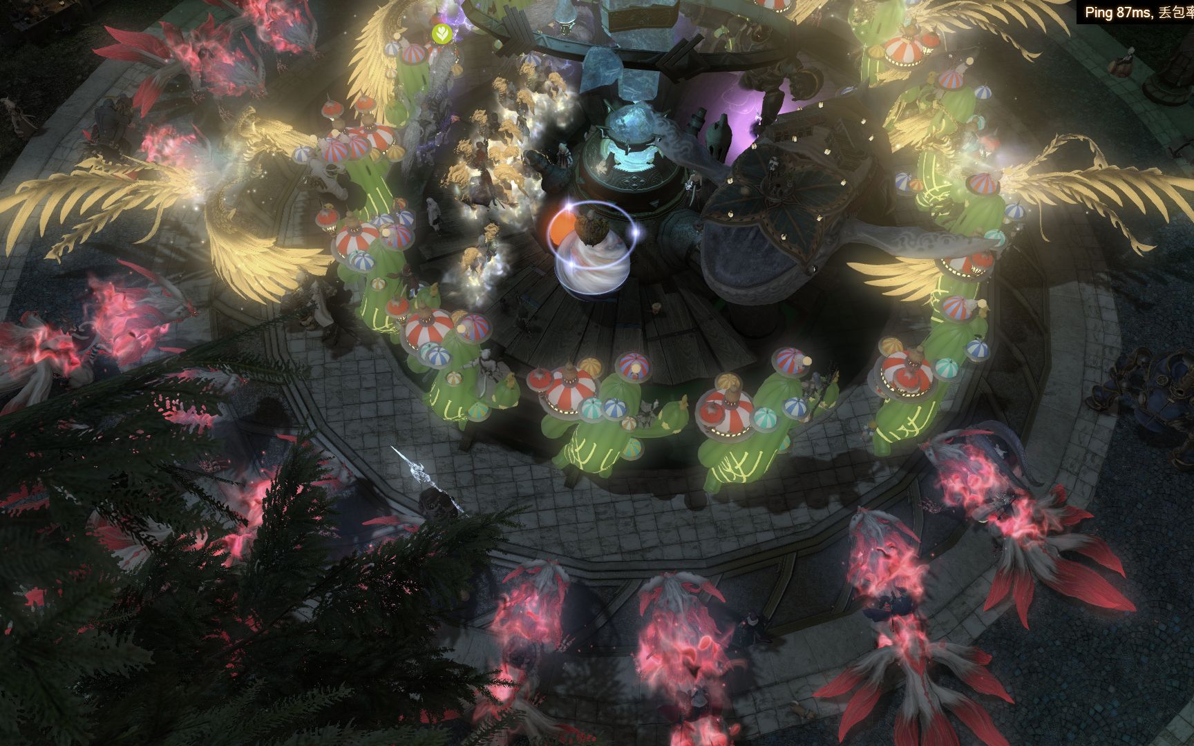 【ff14】-田园郡蛮神召唤仪式现场