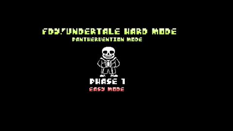 undertale hard mode sans fight by eden）全阶段过关（一阶段三药）_单机游戏热门视频