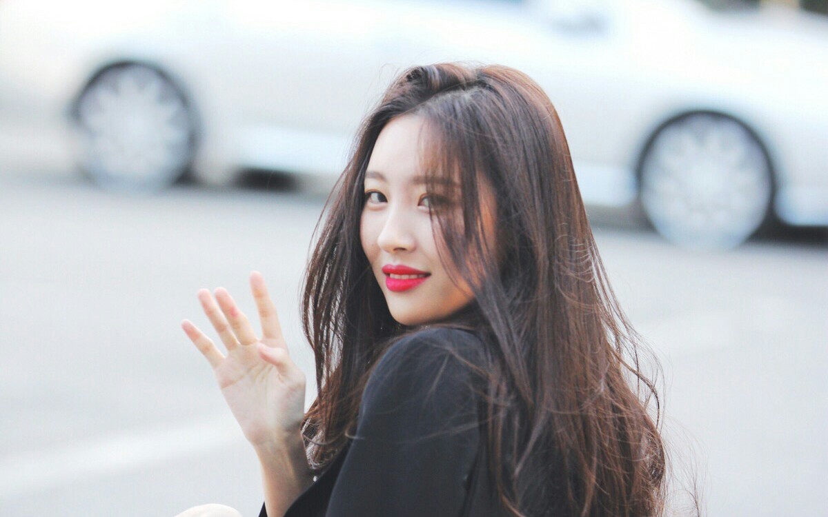 宣美blackpearl现场灿如春华皎如秋月美不胜收的宣美ω79