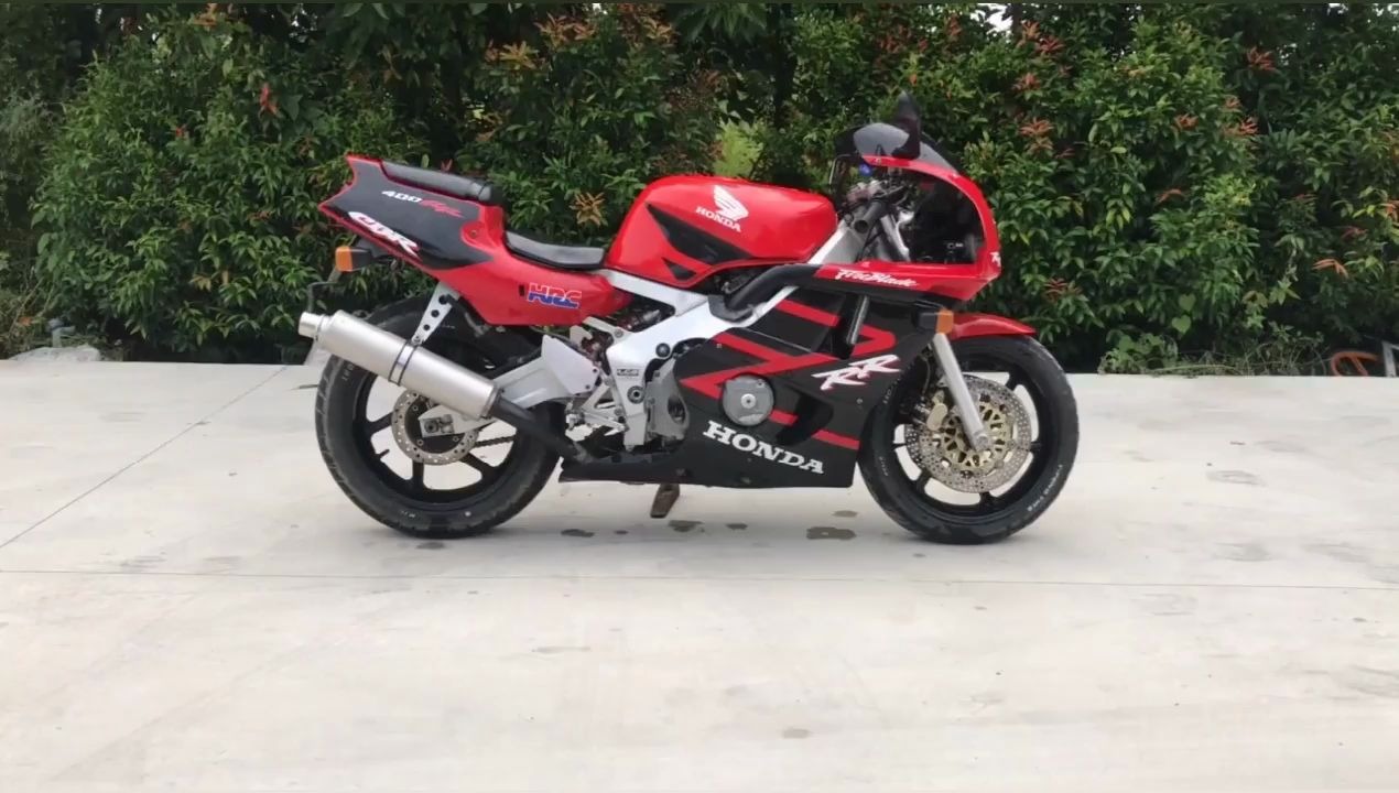 90年代400cc跑車代表本田cbr400rrnc29實拍