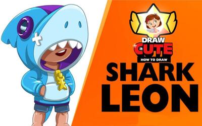 brawl stars 荒野乱斗-鲨鱼里昂:换上鲨鱼服 我就是全场最靓的仔~鲨鱼