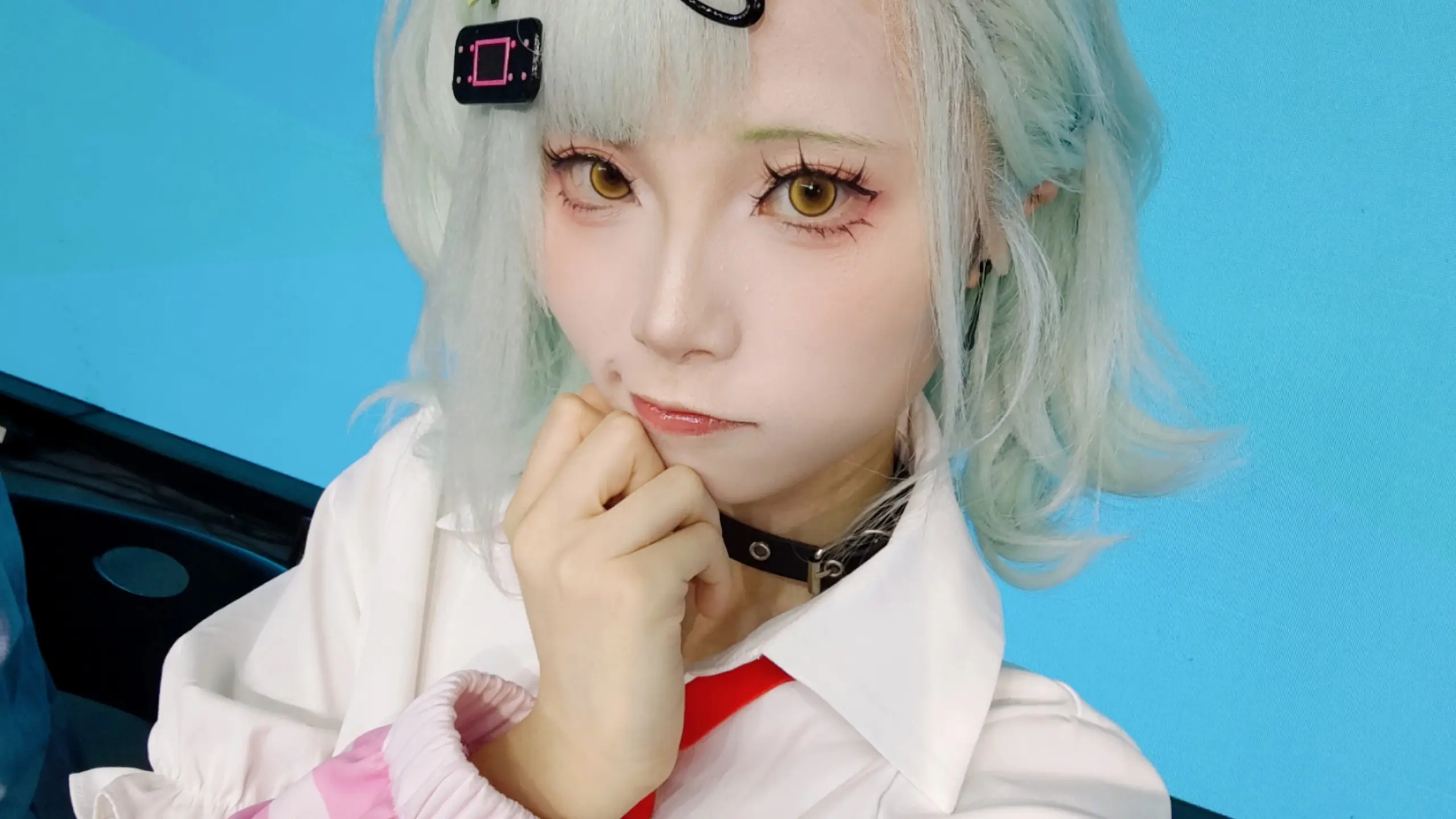 坂坂白蛋白粽演唱雨爱前排纯享版_哔哩哔哩_bilibili