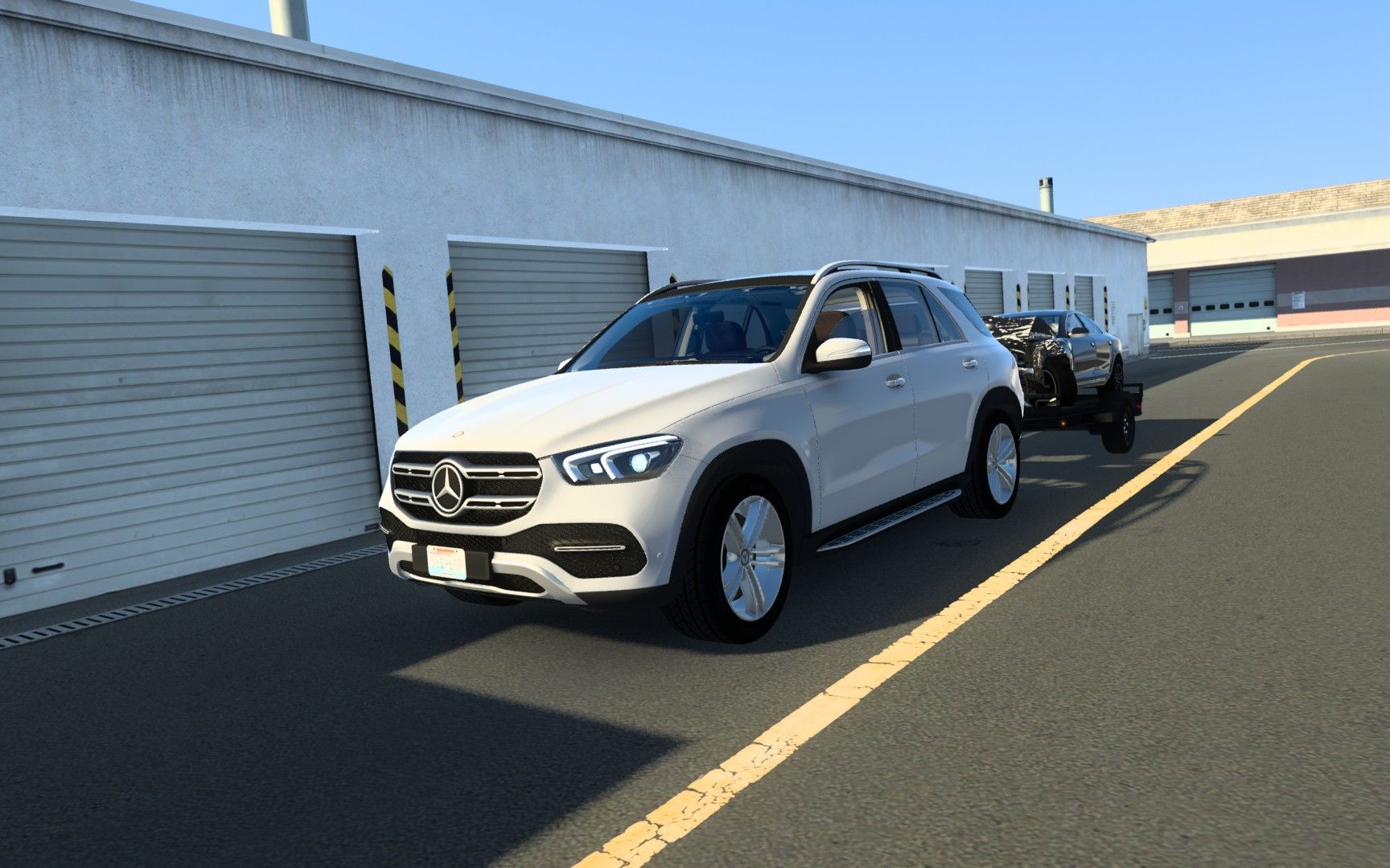 欧美卡通用mod:奔驰w167 gle-class v1.0 1.43
