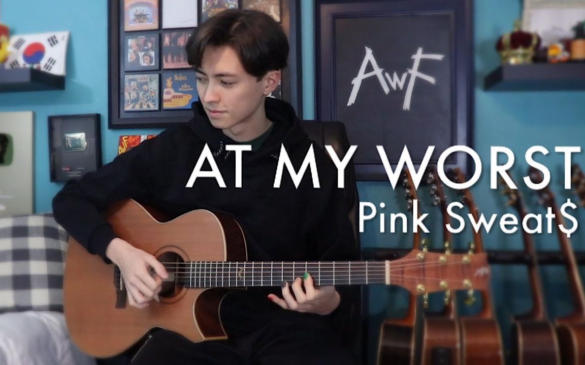 my worst - pink sweat$ - cover (fingerstyle guitar) - andrew foy