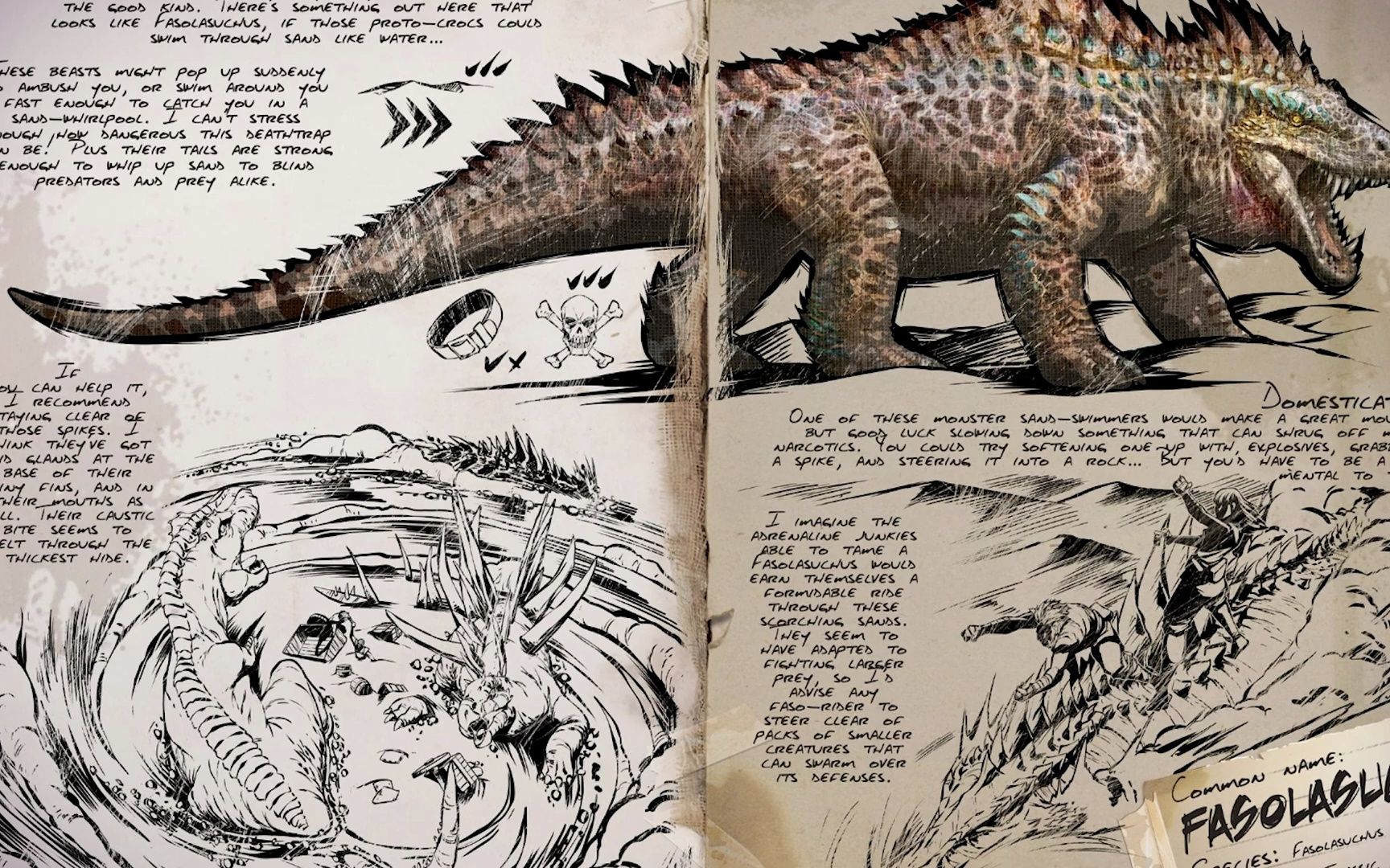 【转载】方舟生存:飞升法索拉鳄图鉴解析