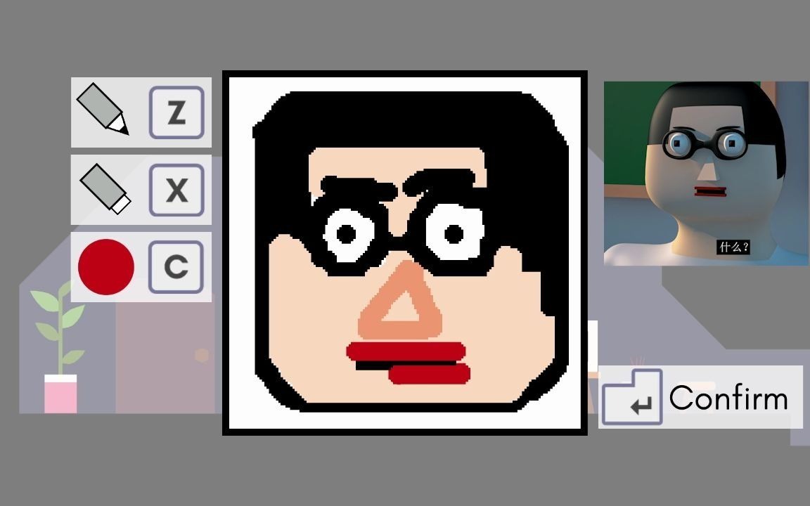 在pikuniku里画了囧仙儿