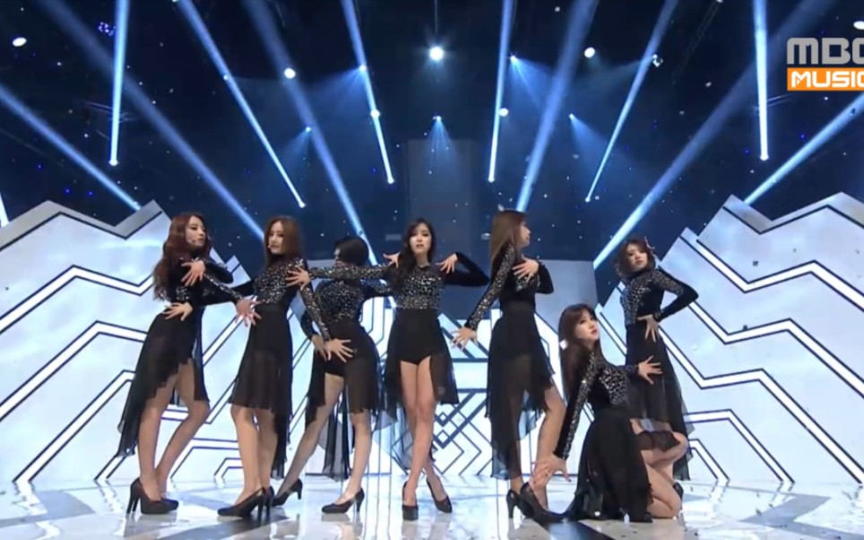 [图]Rainbow - Black Swan [150304 MBC MUSIC Show Champion]